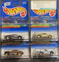 1998 Hotwheels Dash For Cash Series 1 Set Cars 1-4