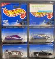 1997 Hotwheels Spy Print Series 1 Cars 1-4