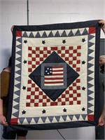 50" x 60" American Flag Themed Blanket
