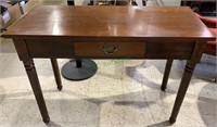 Small 1 drawer side table or sofa table measures