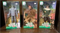 3 Barbie collector figures - Wizard of Oz 75th