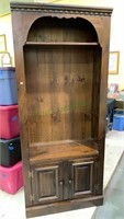 Tall 80 inch bookcase with 2 doors below - no