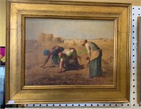 Gold framed print of the famous painting “The