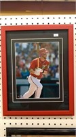 Framed photograph Washington National baseball