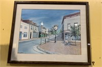 Signed and numbered print downtown Front Royal