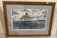 Signed & numbered print of stingray point