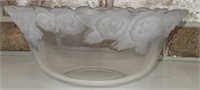 Vintage Mikassa Style Glass Bowl