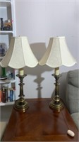 Pair of Heavy Desk Lamps
