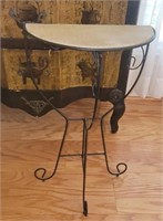 Half Moon Side Table