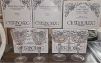 6 Champagnes Glasses, 4 Wine Glasses, Cherbourg