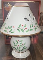 Lenox Holiday Candle Lamp with Box