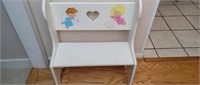 Childs Hand painted Bench