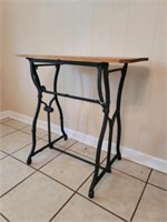 Converted Sewing Machine Table