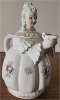 Vintage teapot with music box as is