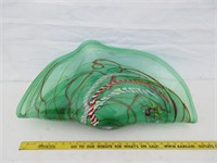 Hand Blown art glass (10 1/2"w x 26 1/2"L x 12"h)