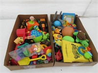 (2) Boxes children’s toys