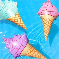 Inflatable Ice Cream Cone Set of 3