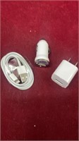 Charging cord w/ USB box & car plug