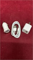 Apple Compatible Charging Cord, USB Box & Car Plug