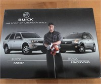 Of)Tiger Woods box of unused Nike/Buick golf