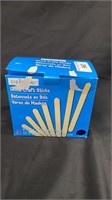 Box of Craft Popsicle Sticks