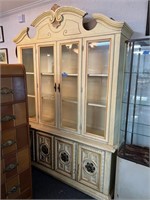 Vtg.French Provencial Style Cabinet-83x59x19-2