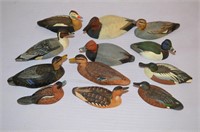 12 William Koelpin Mini Duck Decoys