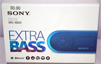 Sony Extra Bass SRSXB20 Portable Speaker