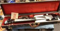 National lap steel guitar with case