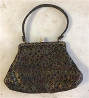 Vintage handbag with coin purse