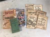Old Automobile book lot