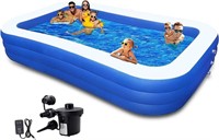 Above Ground Pool with Pump 120"X72"X22"