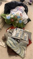 Large Lot of Place Mats, Small Rugs, and More