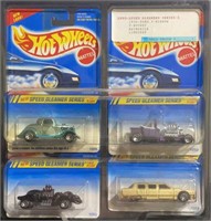 1995 Hotwheels Speed Gleamers Series Cars 1-4