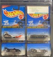 1996 Hotwheels Dark rider series 2 Cars 1-4