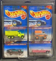 RARE** 1994 Hotwheels Real Riders Series Cars 1-4