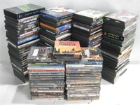 150+ Assorted Genre DVD's & Audio Book Untested