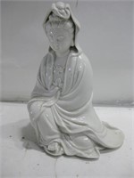 10" Tall Porcelain Quan Yin Figurine