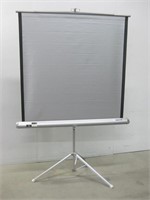 46"x 48" Vtg Radiant Collapsible Projector Screen