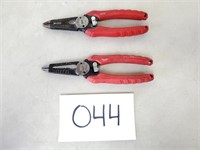 2 Milwaukee Combination Wire Strippers Pliers