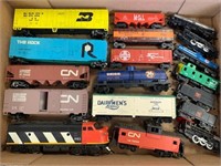 Lot of Train Engines, Cars, etc