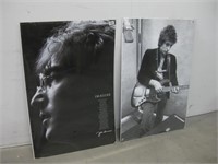 NIP Two 24"x 36" Bob Dylan & John Lennon Posters