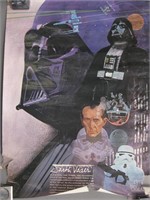 Three Vintage 1970's Star Wars Posters See Info