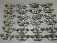 Twenty Four 5.25" Brass Drawer Pulls No Screws