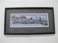 31"x 17" Signed Numbered William Breedon Print