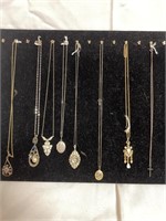 Pendants, lockets, and cross necklace