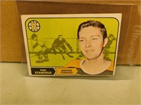 1968-69 OPC Fred Stanfield # 10 Hockey Card