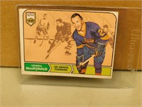 1968-69 OPC Lowell MacDonald # 42 Hockey Card