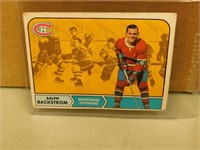 1968-69 OPC Ralph Backstrom # 60 Hockey Card