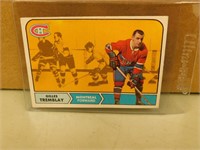 1968-69 OPC Gilles Tremblay # 66 Hockey Card
